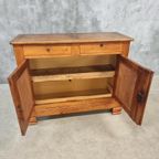 Antieke Kast Commode 19E Eeuws Kersenhout 113X140 Cm thumbnail 12