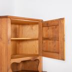 Axel Einar Hjorth ‘Lovö’ Solid Pine Corner Cabinet By Nordiska Kompaniet thumbnail 10