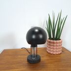 Design Lamp Hillenbrand Met Chroom En Zwarte Kap thumbnail 8