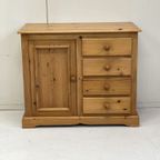 Oudgrenen Dressoirtje Brocante Buffetkast thumbnail 6