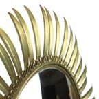 Mid Century Verkoperd Metalen Zonnespiegel Deknudt Convex 54Cm thumbnail 8
