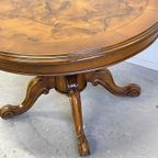 Antieke Noten Tafel Queen Anne Barok Salontafel thumbnail 6