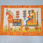 Vintage Kelim Maria Domanska For The Wedding Denmark '60 thumbnail 8