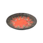 Vintage Terracotta Fruitschaal Schaal Fat Lava Stijl Oranje Grijs 29Cm thumbnail 8
