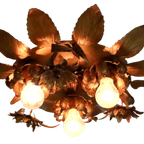 Vintage Plafondlamp Plafonniere Willy Daro Hollywood Regency thumbnail 8