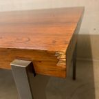 Eettafel "pali" Met Verlengstuk Van Louis Van Teeffelen Voor Wébé 1960. thumbnail 11
