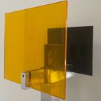 Duitse Design Lamp. Bang Olufsen Stijl. Plexiglas En Halogeen. Design Lamp thumbnail 2