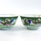 2 Chinese Schalen Met Kippen thumbnail 2