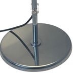 Gepo - Table Lamp - Space Age - Mushroom Lamp - White Acrylic Shade And Chromed Base thumbnail 4
