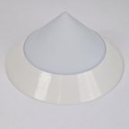 Vintage Postmodern Plafondlamp Melk Glas Plafoniere '70 thumbnail 6