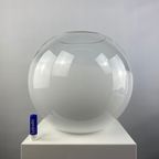 White Glass Globe Table Lamp By Ilu Di Vetro Xl 1980 thumbnail 5