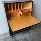 Retro Vintage Mid-century Secretaire thumbnail 12