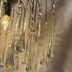 Murano Chrome Xl Teardrop Geoliede Pegels thumbnail 3