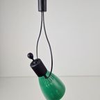 Vintage Nunk Hanglamp Spot Carlo Forcolini Nemo 1993 Groen thumbnail 5