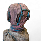 African Sculpture / Multi Material Figure / Height 65 Cm / 1970s thumbnail 9