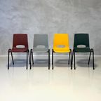 Retro Eettafelstoelen Nieuw Stapelstoel Horeca Prijs P/Stuk thumbnail 8