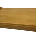 Vintage Minimalistische Eikenhouten Salontafel 80's Design thumbnail 23