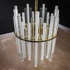 Vintage Christoph Palme Design Kroonluchter – Glazen Pegels – Jaren 60 thumbnail 3