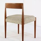 Set 2 Kai Kristiansen Voor Fritz Hansen Stoelen Vintage thumbnail 12
