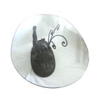 Prachtige Vintage Jugendstil Salontafel Met Sculptuur Engelen thumbnail 4