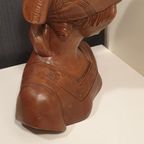 Kunsthars Buste Borstbeeld Jonge Vrouw Genummerd thumbnail 5