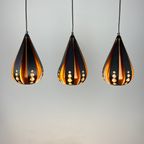 Druppel Hanglamp Van Werner Schou Voor Coronell Electrical Denemarken 1960 thumbnail 5