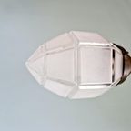Art Deco Hanglamp In Gesatineerd Glas, 1920-30s thumbnail 9