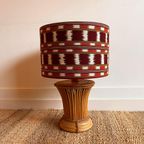 Mid Century Bamboe Rotan Italiaans Design Lampvoet Vintage thumbnail 15