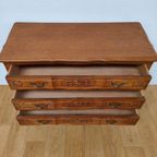 Vintage Queen Ann Ladekastje, Commode Dressoir Ladekast Badkamermeubel 307 thumbnail 14