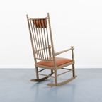 Danish Design Rocking Chair / Schommelstoel / Stoel / Fauteuil thumbnail 7