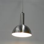 Vintage Hanglamp Met Aluminium Kap thumbnail 5