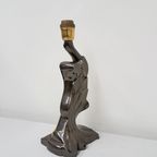 Vintage Brass Sculptural Naked Female Figurine Table Lamp - 1970S thumbnail 4