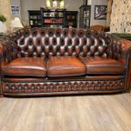 Nottingham Chesterfield 3 Zits Bank In Dark Rust Springvale thumbnail 2