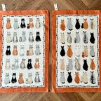 2X Katten Kunstwerk Uit Ierland “Cats In Waiting” thumbnail 12