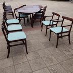 8 Tm 20 Vintage Stoelen Ole Wanscher Danish Dining Chairs thumbnail 16