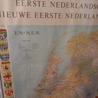 Eerste Wandkaart Van Nederland, Met Lijst. thumbnail 3