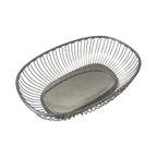 Alfra Alessi - Oval Shaped - Bread Basket / Bonbon Plate - Stainless Steel thumbnail 4