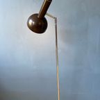 Mid Century Hala Brown Ball Roterende Vloerlamp thumbnail 3