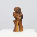 Wooden Sculpture – Attributed To Danish Modernism, 1970s thumbnail 7