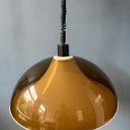 Space Age Hanglamp Met Dubbele Schaduw Van Elio Martinelli Voor Artimeta thumbnail 6