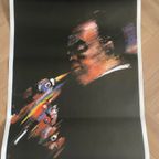 W.swiezy Orginal Vintage Poster” Charlie Parker 1920-1955, Printed In 1985 thumbnail 3