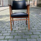 Vintage Armstoel/Fauteuil In Stijl Van Pastoe/Cees Braakman, 1960'S thumbnail 8