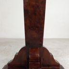 Art Deco Stijl Tafel Met Verschillende Soorten Ingelegd Hout thumbnail 5
