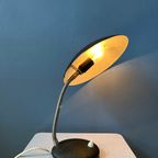 Kleine Zwarte Metalen Bureaulamp In Bauhaus-Stijl thumbnail 6