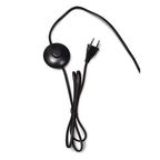 Good&mojo Vloerlamp Ibiza - Bamboe Zwart - 83x65x176cm thumbnail 4