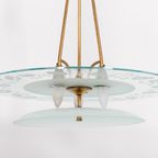 Pietro Chiesa Ceiling Lamp By Fontana Arte, Italy 1930’s thumbnail 5