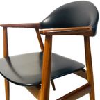 Vintage Deens Design Stoel Midcentury Fauteuil Teak thumbnail 8