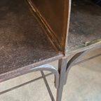 Origineel Oud Industrieel Bureau / Posttafel thumbnail 3