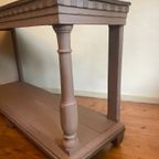 Sidetable Side Table Wandtafel Muurtafel Antiek 1850 thumbnail 11