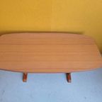 Retro Vintage Salontafel, Bijzettafeltje, Sidetable, Tafel thumbnail 12